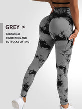 Load image into Gallery viewer, Tie Dye Yoga Pants Sport Leggings Women Seamless High Waist Push Up