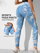 Load image into Gallery viewer, Tie Dye Yoga Pants Sport Leggings Women Seamless High Waist Push Up