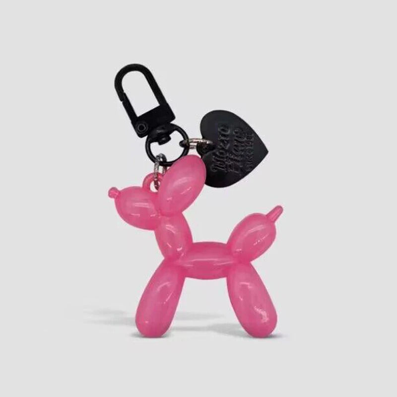 Y2K Balloon Dog Keychain Models for Girls Sweet Ins Style Balloon Dog