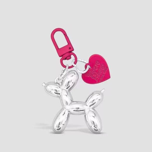 Y2K Balloon Dog Keychain Models for Girls Sweet Ins Style Balloon Dog