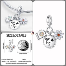 Load image into Gallery viewer, Original Fashion Camera Coffee Cup Flower Charm Beads Suitable for