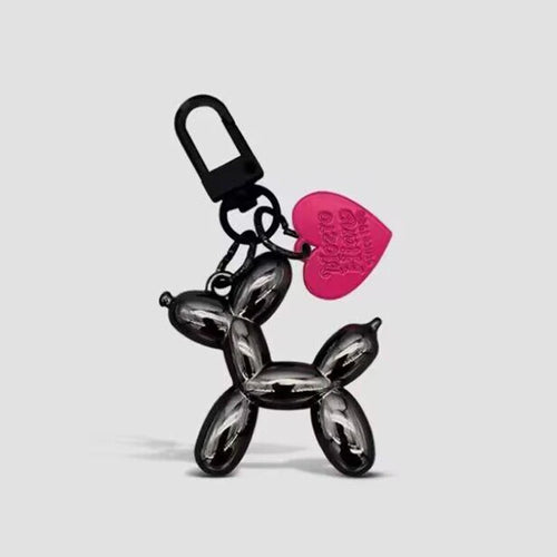 Y2K Balloon Dog Keychain Models for Girls Sweet Ins Style Balloon Dog